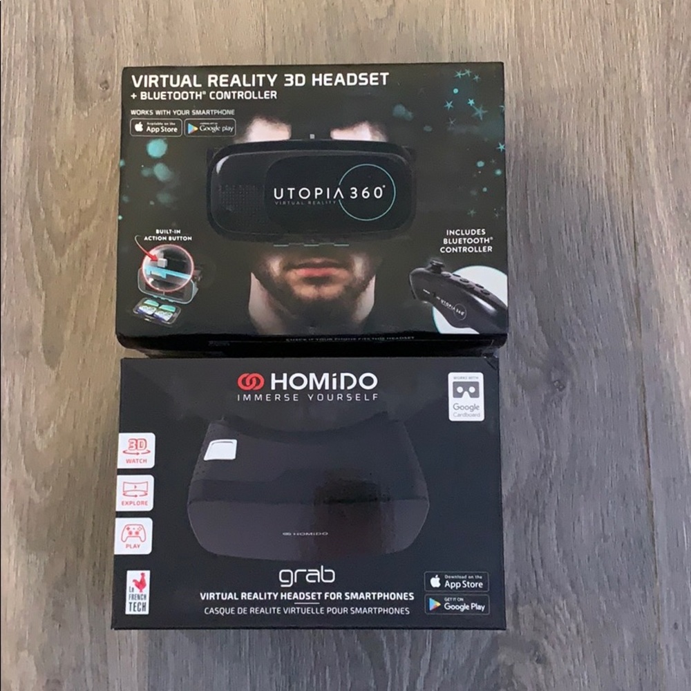 Virtual headsets